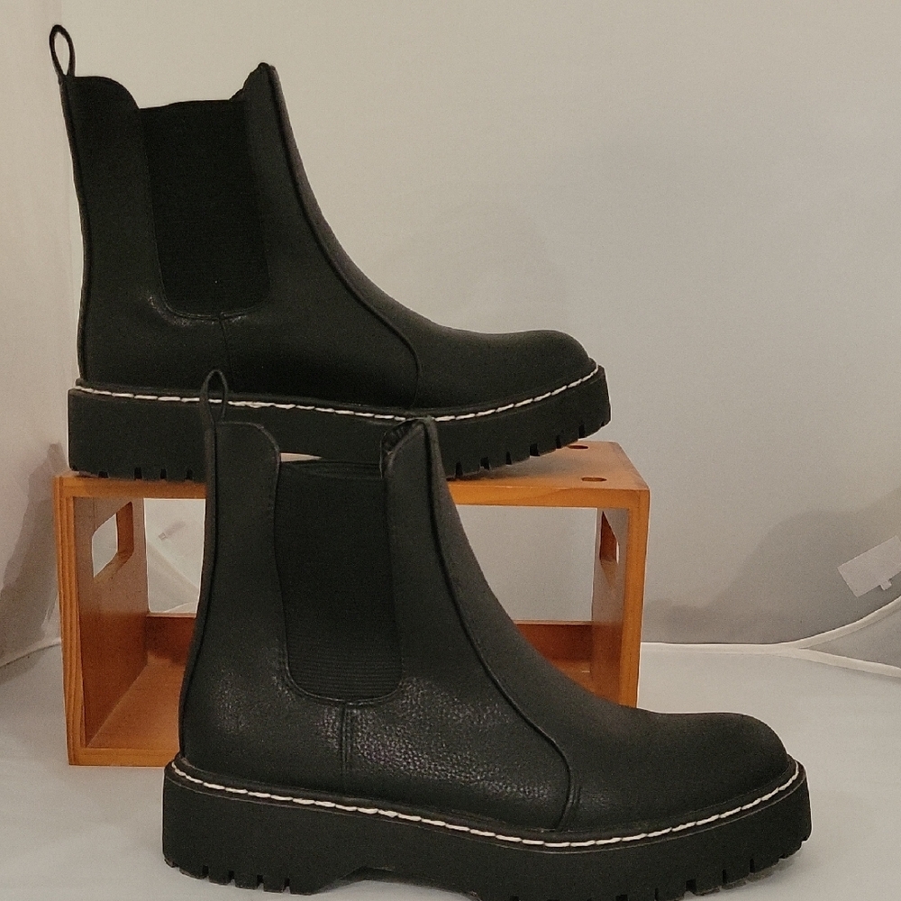 Sincerely Jules Black Ankle Boots
